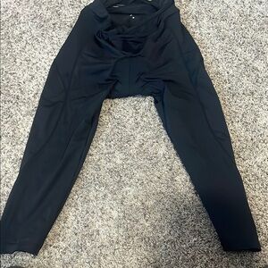 Sleek Black padded Leggings for Effortless Style